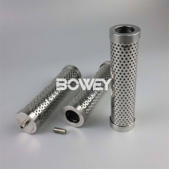 INR-S-0075-BAS-SS10-V Bowey Replaces Indufil Stainless Steel Hydraulic Filter Element