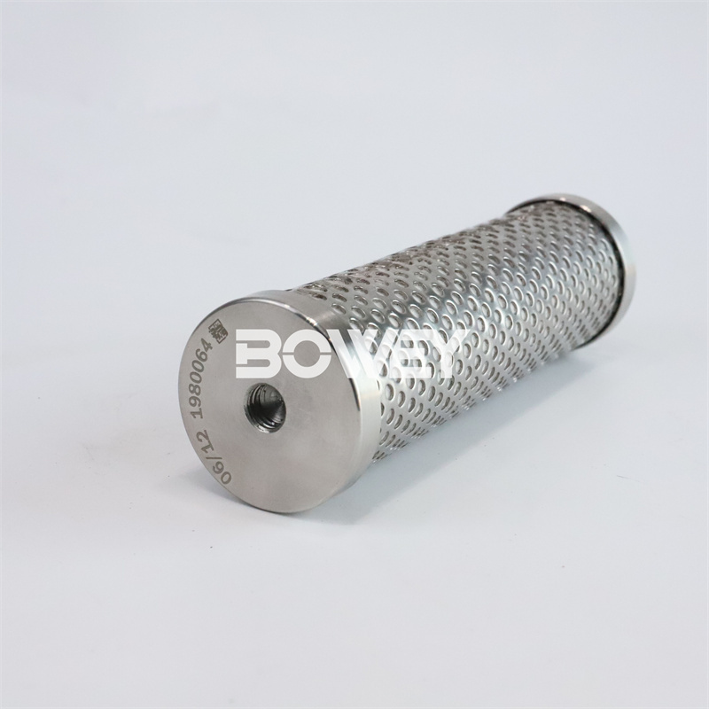 1980064 Bowey replaces Boll stainless steel hydraulic filter element