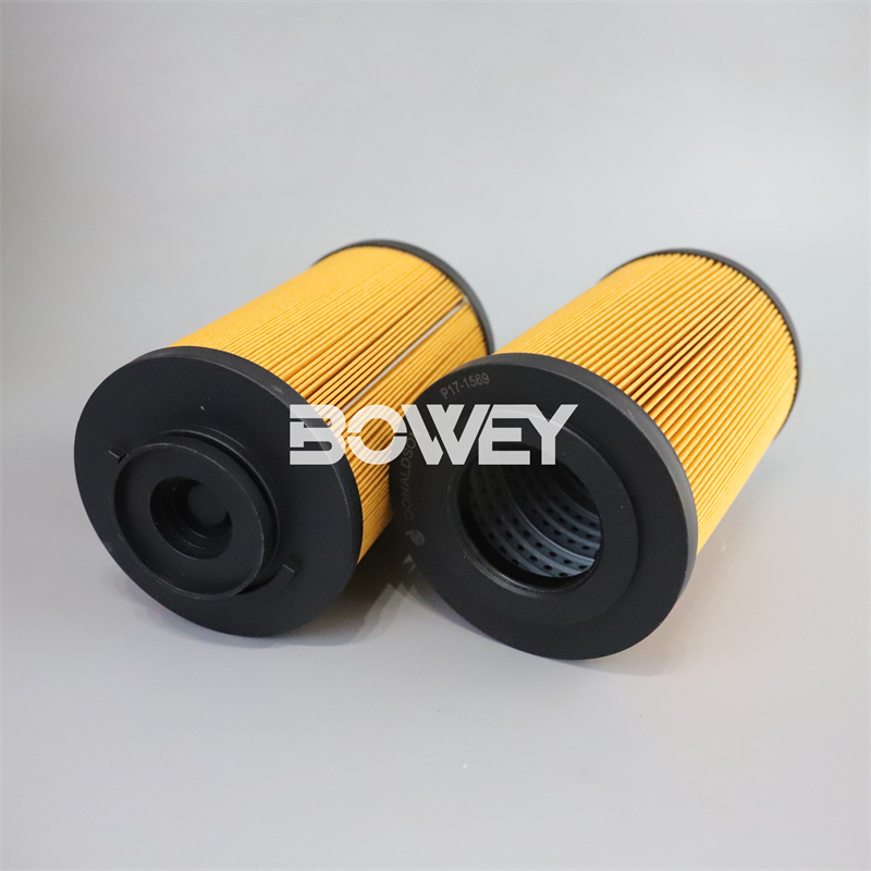 P171569 Bowey replaces Donaldson hydraulic oil filter element