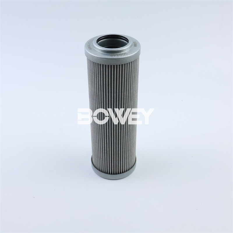 314540 01.RS225.10VG.10.B.P.- Bowey replaces Internormen hydraulic oil filter element