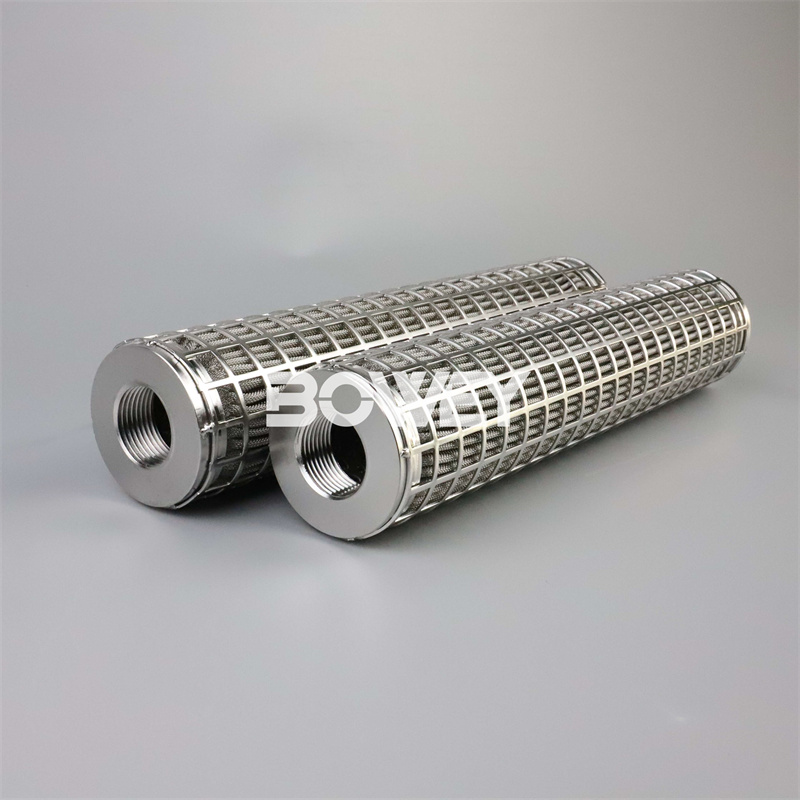 L-1303--MG-5-N L-1303-MG-10-N L-1303-MG-20-N Bowey Replaces Hydac All Stainless Steel Welded Filter Element
