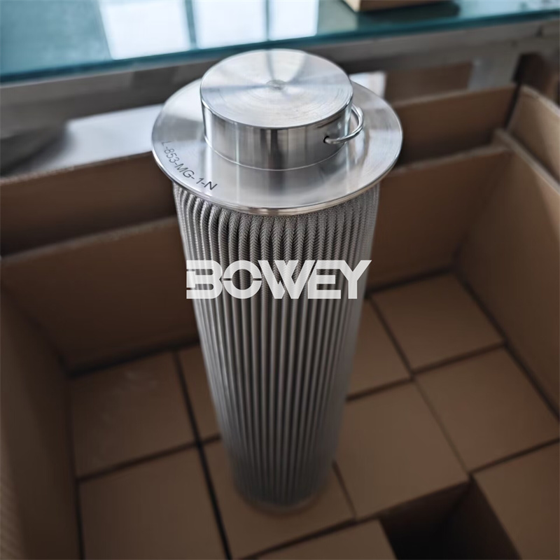 L-1303--MG-5-N L-1303-MG-10-N L-1303-MG-20-N Bowey Replaces Hydac All Stainless Steel Welded Filter Element