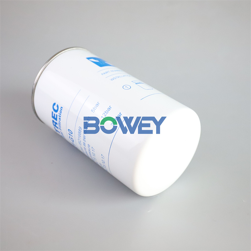 A121T125 A121G10 Bowey replaces Filtrec spin on oil filter element
