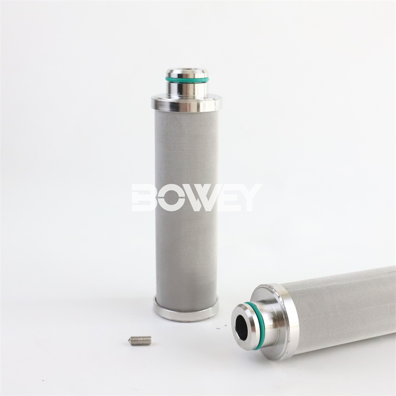 DRR-S-125-H-SS-UPG-AD Bowey replaces Indufil stainless steel hydraulic oil filter element