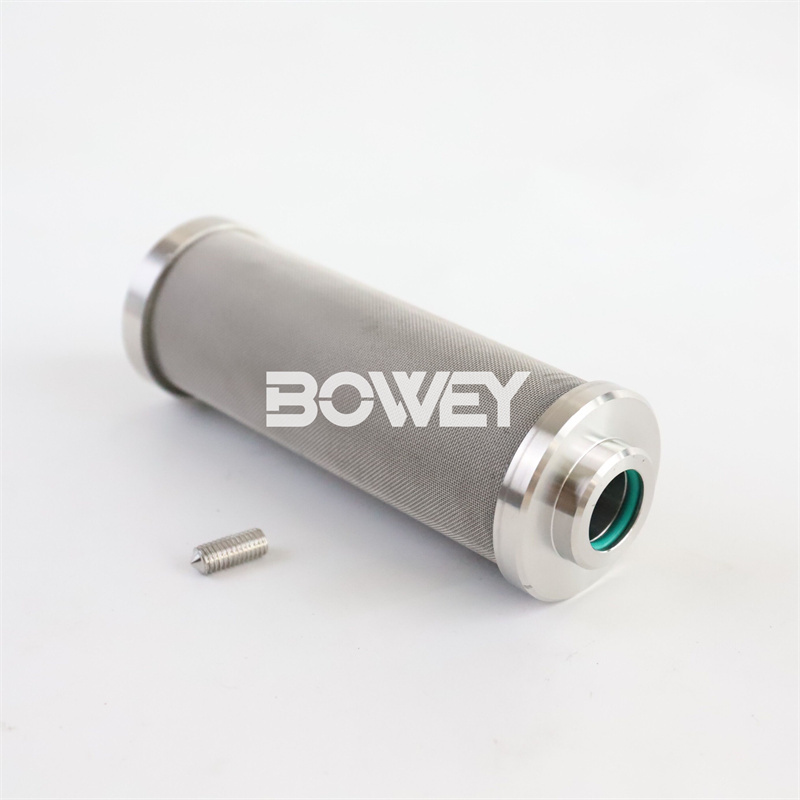 DRR-S-0085-H-SS003-V Bowey replaces Indufil stainless steel hydraulic oil filter element