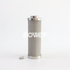 DRR-S-0085-H-SS003-V Bowey replaces Indufil stainless steel hydraulic oil filter element