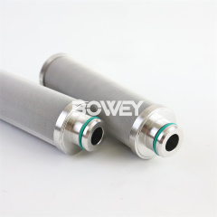 DRR-S-125-H-SS-UPG-AD Bowey replaces Indufil stainless steel hydraulic oil filter element