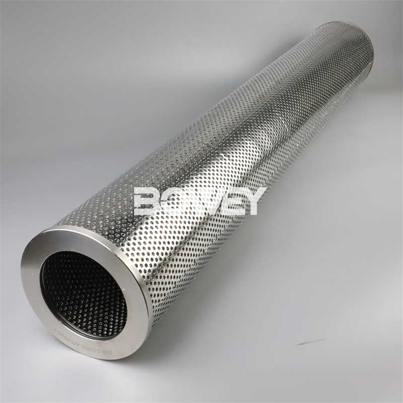 INR-S-1800-A-PX25-V Bowey Replaces Indufil Stainless Steel Hydraulic Oil Filter Element