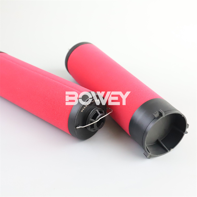 02250193-590 Bowey replaces Atlas Copco air compressor air filter element