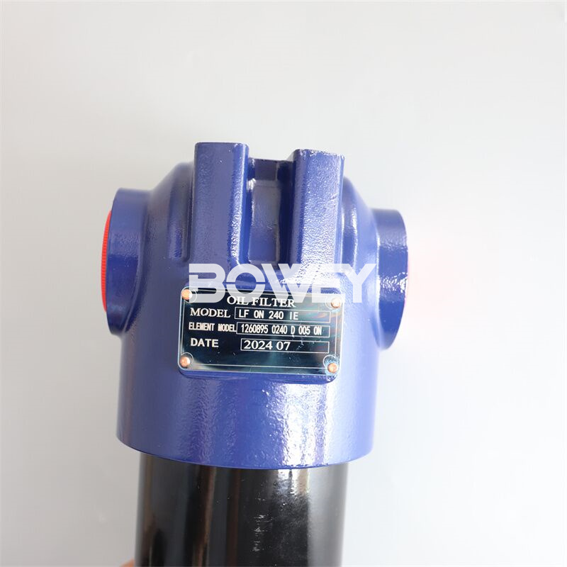 LF ON 240IE Bowey Replaces Hydac Filter Housing