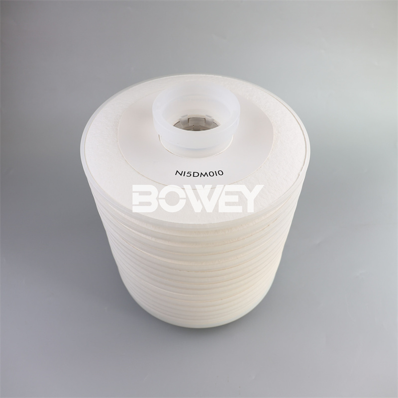 1251590 N15DM002 N15DM005 N15DM010 N15DM015 N15DM020 Bowey Replaces Hydac Hydraulic Oil Filter Element