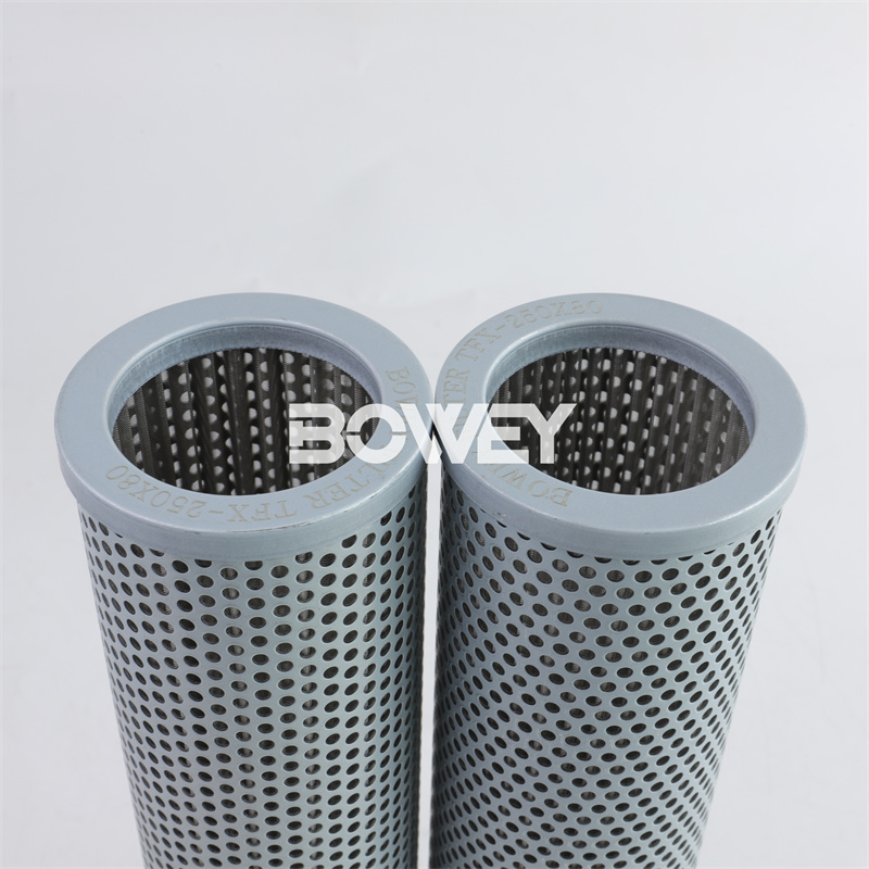 TFX-250X80 TFX-250X180 TFX-400X180 Bowey Replaces Leemin Hydraulic Oil Filter Element
