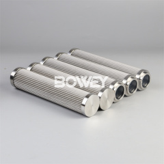 DP6SH201EA10V/-W Bowey EH Oil Pump Outlet Fire Resistant And Oil Folding Hydraulic Filter Element