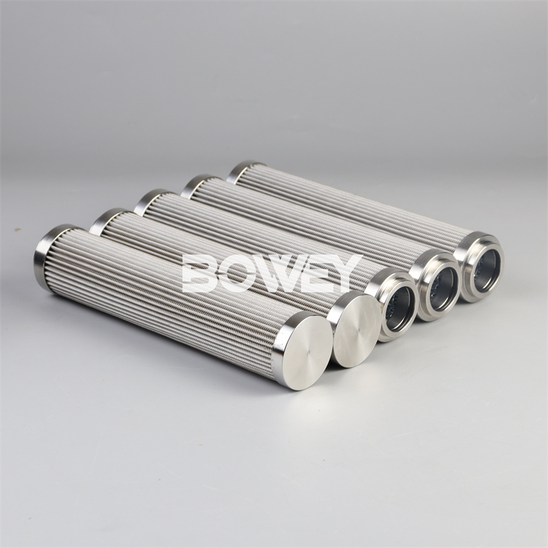 DP6SH201EA10V/-W Bowey EH Oil Pump Outlet Fire Resistant And Oil Folding Hydraulic Filter Element