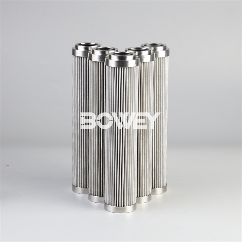 DP6SH201EA10V/-W Bowey EH Oil Pump Outlet Fire Resistant And Oil Folding Hydraulic Filter Element