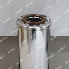 AT119-00-03ZXCO HT119-00-03ZAGO Bowey Replaces Hilco Stainless Steel Ion Exchange Resin Acid Removal Filter Element