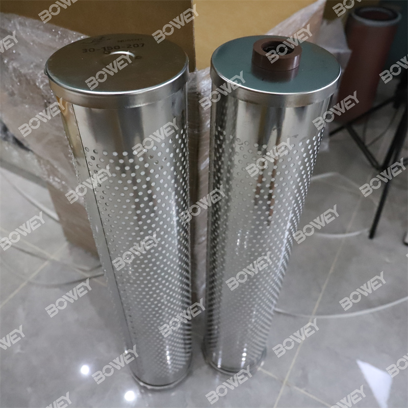 AT310-00-C HT310-00-CV Bowey Replaces Hilco Stainless Steel Ion Exchange Resin Acid Removal Filter Element