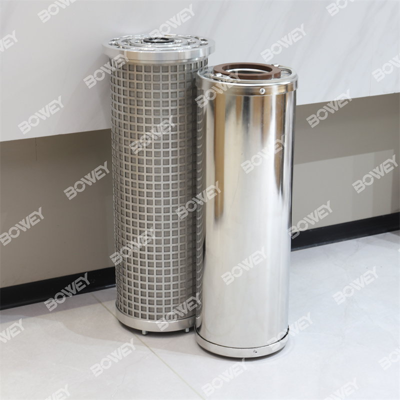 AT119-00-03ZXCO HT119-00-03ZAGO Bowey Replaces Hilco Stainless Steel Ion Exchange Resin Acid Removal Filter Element