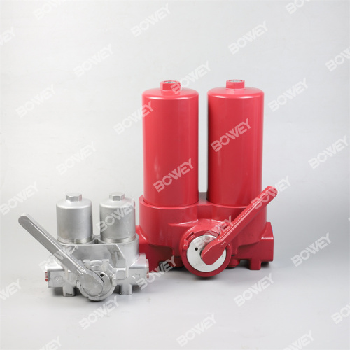 SQU-A160X5P SQU-A160X10P SQU-A160X20P SQU-A160X30P Bowey Replaces Leemin Duplex Return Line Filter Housings For Power Plant Made In China