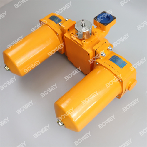 SWU-A25X10P SWU-A25X20P SWU-A25X30P Bowey Replaces Leemin Duplex Return Line Filter Housings For Power Plant Made In China