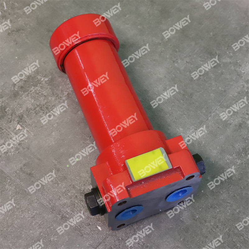 ZU-H QU-H WU-H ZU-H63X10BP QU-H100X30BP WU-H160X30BP Bowey Replaces Leemin Plated High Pressure Line Filter Housings