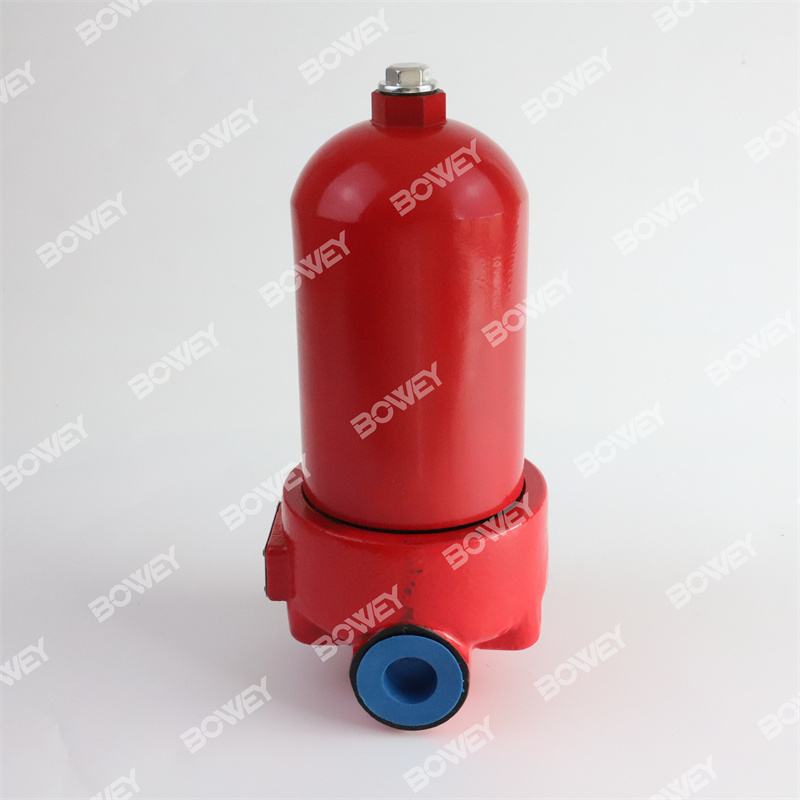 ZU-H QU-H WU-H ZU-H63X10P QU-H100X20P WU-H160X20P Bowey Replaces Leemin Inverted High Pressure Line Filter Housings