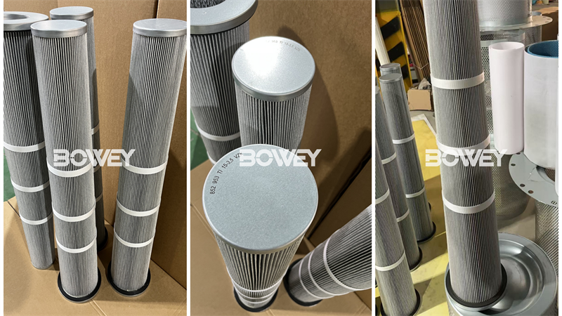 852 953 TI 15-3,5 VZK Bowey Star-Pleated Dust Filter Element
