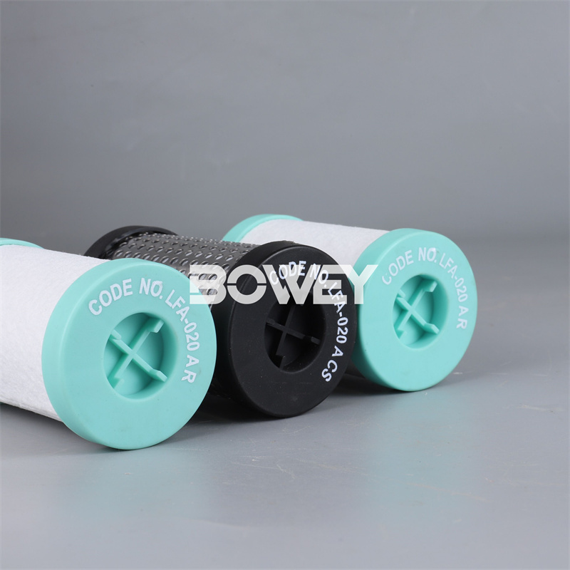 LFA-010 PF/AO/AA/AX/AR/AAR/ACS Bowey Replaces Yuka Air Compressor Precision Filter Element