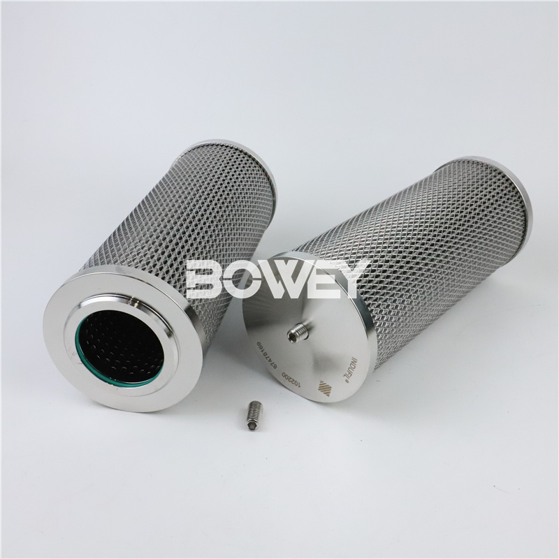 INR-S-00220-API-PF10-V Bowey Replaces INDUFIL Hydraulic Oil Filter Element