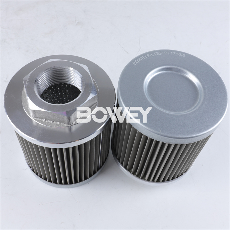 PI 1710/6 Bowey Replaces Mahle Stainless Steel Mesh Hydraulic Filter Element
