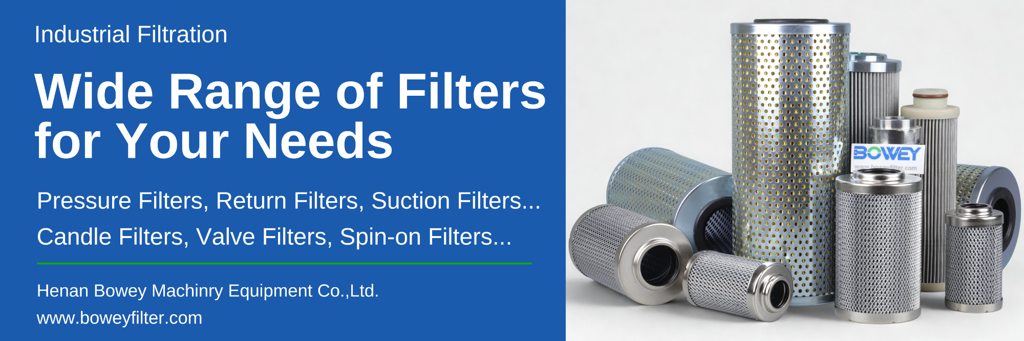 Bowey Hydraulic Filter Element - Precise Filtration, Reliable Replacement