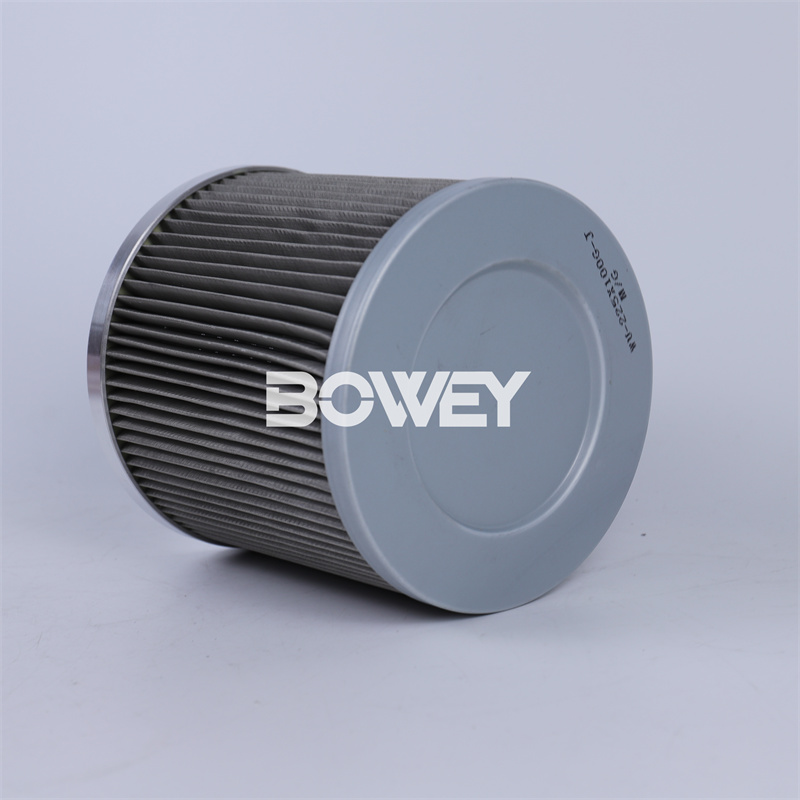 WU-225X100G-J Bowey Replaces Leemin Hydraulic Suction Oil Filter Element