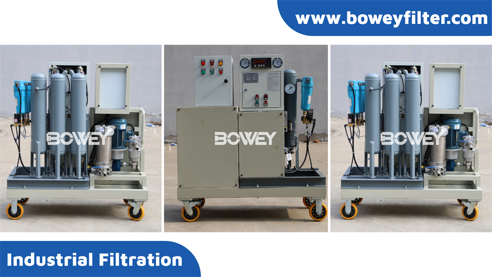 Bowey Nitrogen Dehydration Oil Filter Purifier