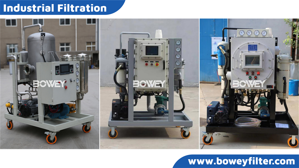 Bowey SZLYC Series Bipolar High-Efficiency Vacuum Oil Purifier
