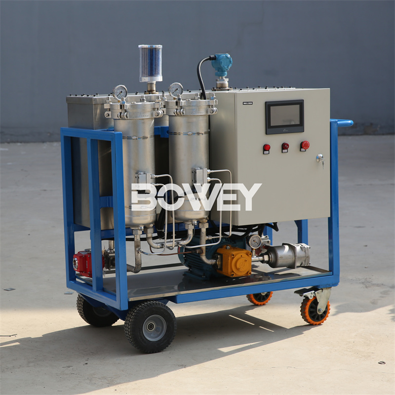 SZLYC-25 SZLYC-50 SZLYC-100 SZLYC-200 Bowey SZLYC Series Bipolar High-Efficiency Vacuum Oil Purifier