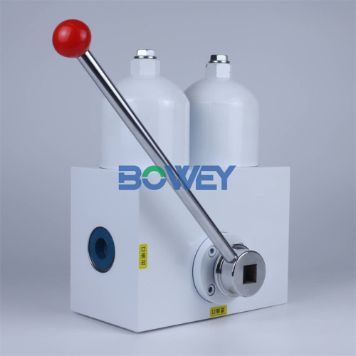 SMF-D100X20 Bowey Replaces Leemin Dual-Cylinder Medium-Pressure Filter Housing