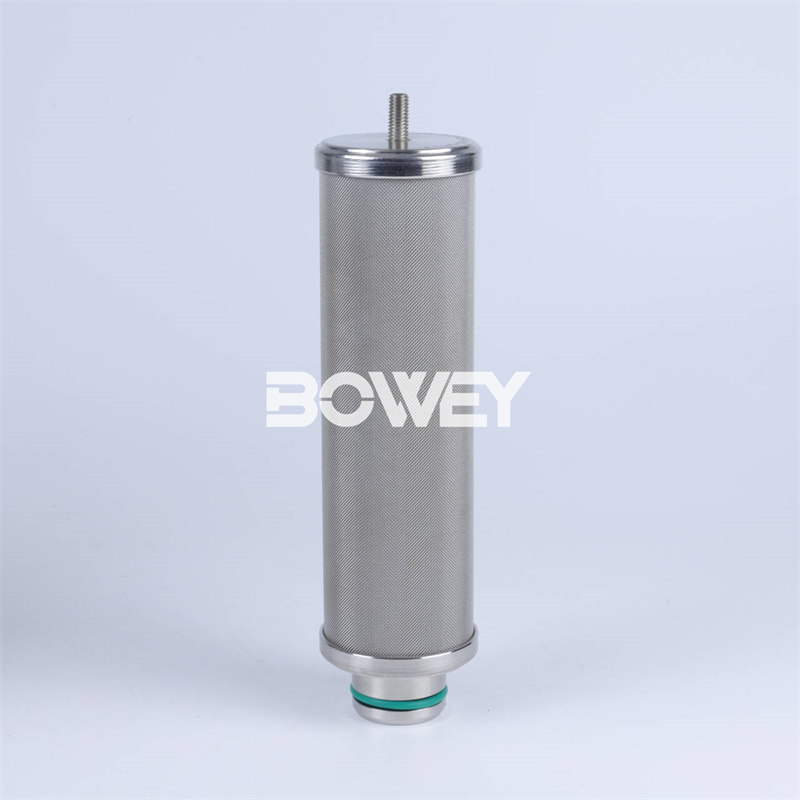 CON-S-0125-H-SS-UPG-F Bowey Replaces Indufil Hydraulic Oil Filter Element
