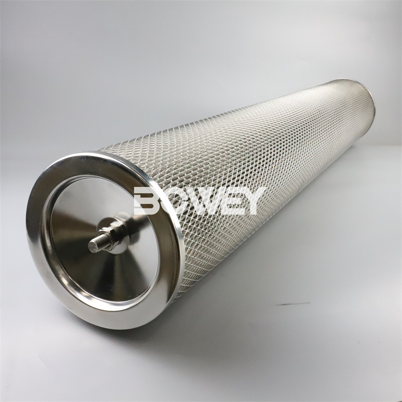 90967173 INR-L-FCF050-C03G003/0002-V Bowey Replaces Indufil 304 Stainless Steel Hydraulic Oil Filter Element