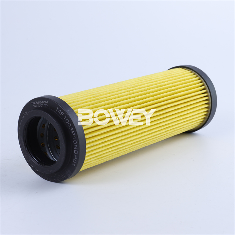 MF1003P10NBP01 Bowey Replaces MP Filtri Hydraulic Oil Filter Element