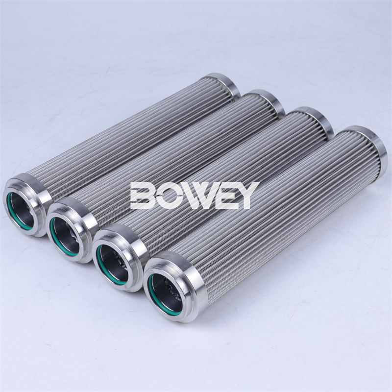 DP6SH201EA10V/-W Bowey EH Oil Pump Outlet Fire Resistant And Oil Folding Hydraulic Filter Element