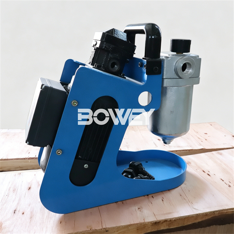 OF7S10P1M1B03E Bowey OF7 Series Industrial Portable Oil Filter Purifier for Hydraulic and Lubricating Oil
