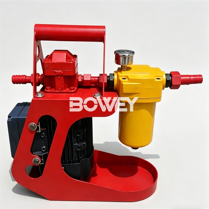 OF7K15P1M1P10E Bowey OF7 Series Industrial Portable Oil Filter Purifier for Hydraulic and Lubricating Oil