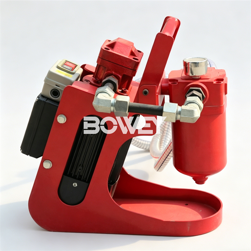 OF7K15P1M1P10E Bowey OF7 Series Industrial Portable Oil Filter Purifier for Hydraulic and Lubricating Oil