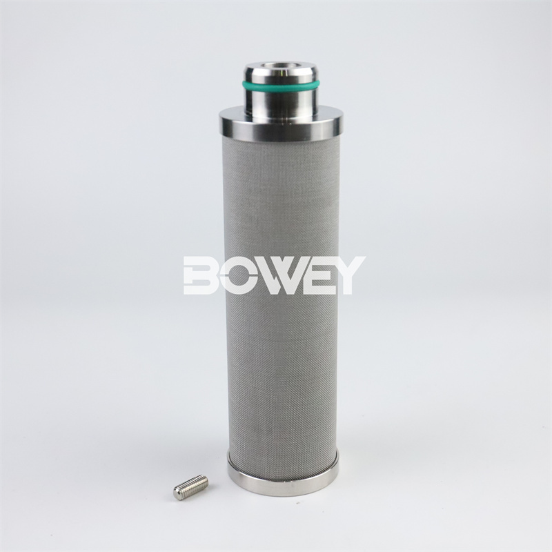 OTE-N-125-H-SS-UPG-AD Bowey Replaces Indufil Stainless Steel Hydraulic Oil Filter Element