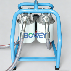 DT01EB1LK002 DT03EB1WL002 Bowey Handheld Drum Topper Oil Filter Purifier Compact Offline Oil Purifier for Industrial Fluid Transfer