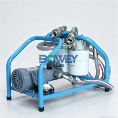 DT01EB1LK002 DT03EB1WL002 Bowey Handheld Drum Topper Oil Filter Purifier Compact Offline Oil Purifier for Industrial Fluid Transfer