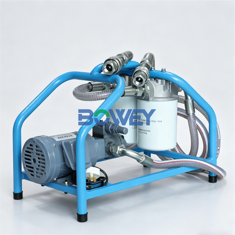 DT01EB1LK002 DT03EB1WL002 Bowey Handheld Drum Topper Oil Filter Purifier Compact Offline Oil Purifier for Industrial Fluid Transfer