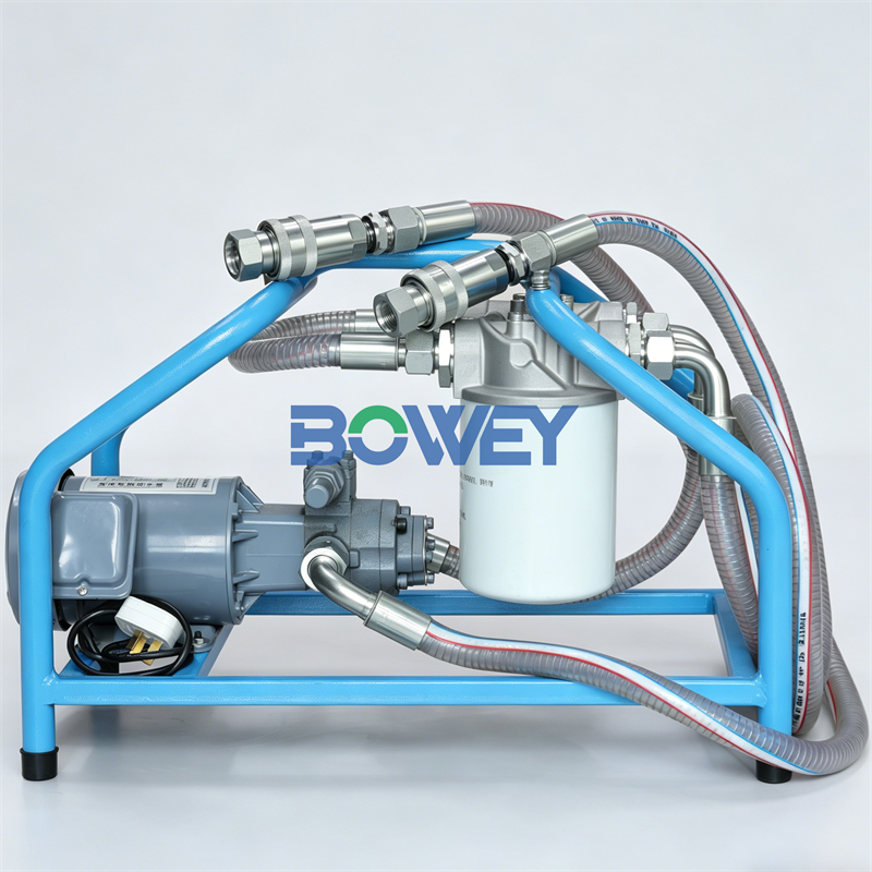 DT01EB1LK002 DT03EB1WL002 Bowey Handheld Drum Topper Oil Filter Purifier Compact Offline Oil Purifier for Industrial Fluid Transfer