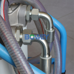 DT01EB1LK002 DT03EB1WL002 Bowey Handheld Drum Topper Oil Filter Purifier Compact Offline Oil Purifier for Industrial Fluid Transfer