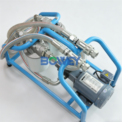 DT01EB1LK002 DT03EB1WL002 Bowey Handheld Drum Topper Oil Filter Purifier Compact Offline Oil Purifier for Industrial Fluid Transfer